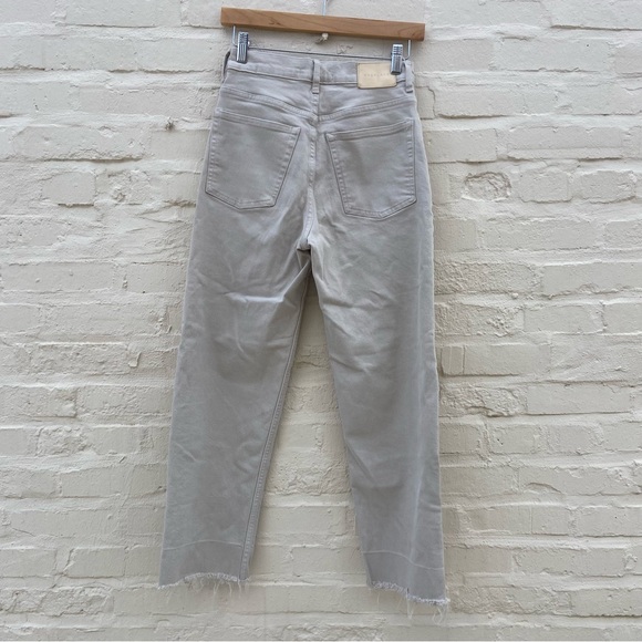 Everlane | The Way High Raw Hem Jean | Flax | Size 25 - Picture 9 of 9